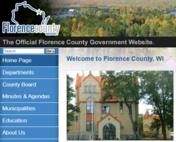 Florence County Government website