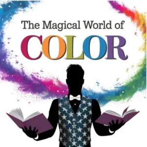 magician holding books